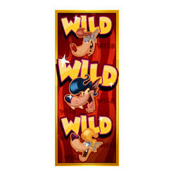 Wild Symbol of Rockabilly Wolves Slot