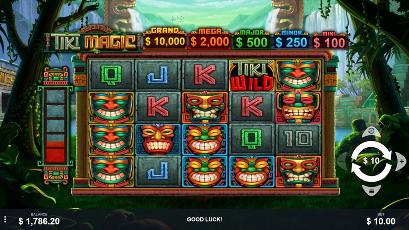 Tiki Magic slot screen 1