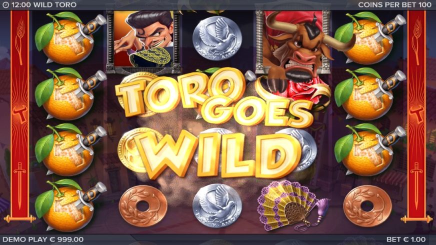 Wild Toro slot screen 3
