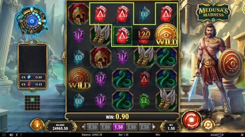 Medusa’s Madness slot screen 2
