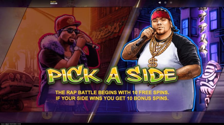 Hustling slot screen 4