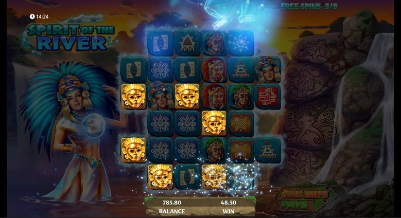 Spirit of the River slot screen 6