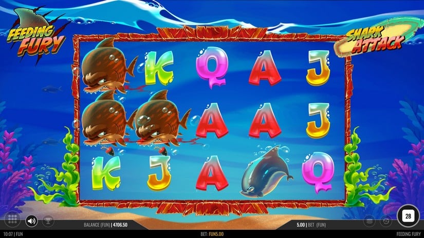 Feeding Fury slot screen 4