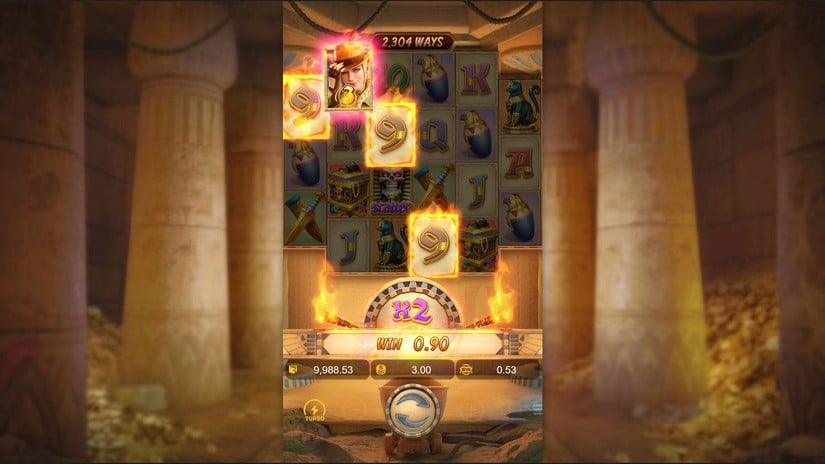 Raider Jane’s Crypt of Fortune slot screen 2