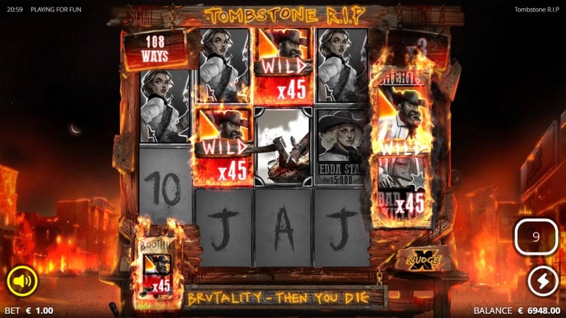Tombstone RIP slot screen 6