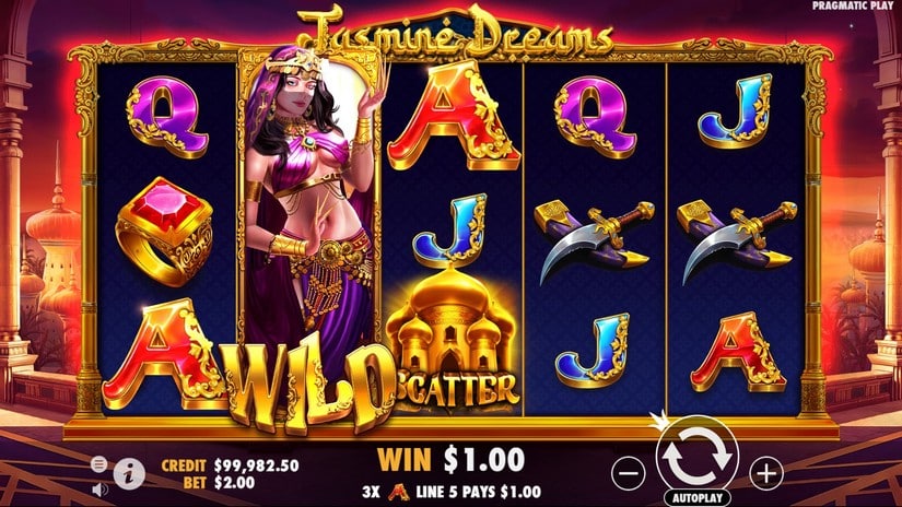Jasmine Dreams slot screen 2