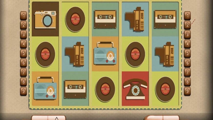 Retromania slot screen 2