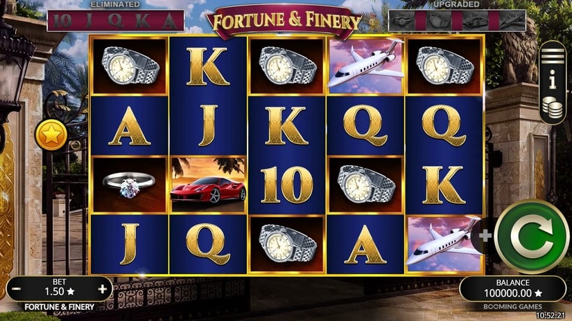 Fortune & Finery slot screen 1