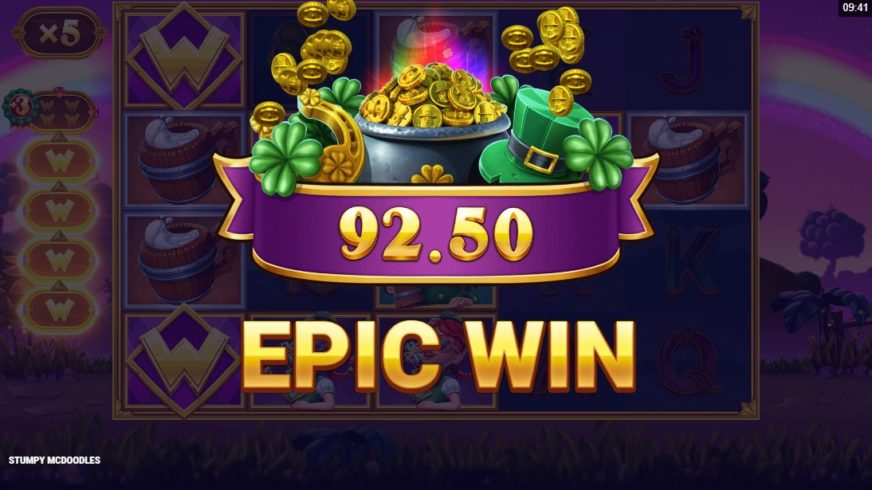 Stumpy McDoodles slot screen 5