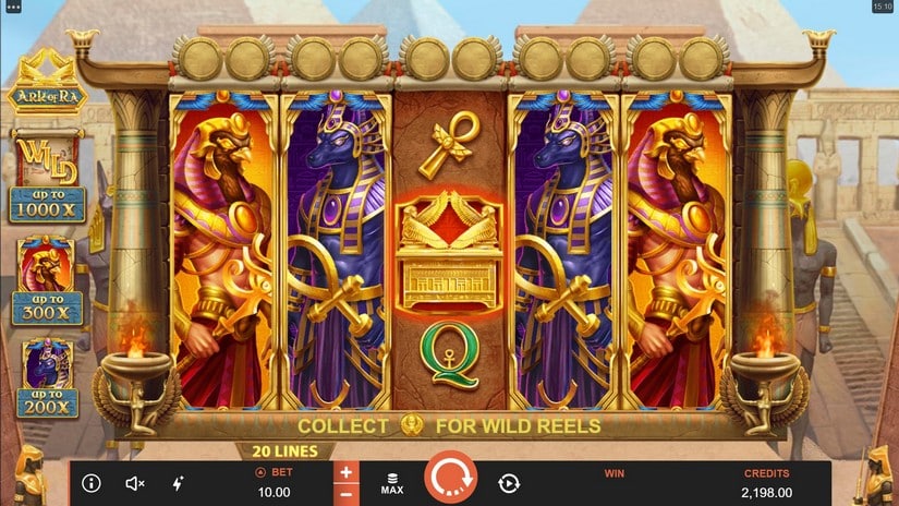 Ark of Ra slot screen 1