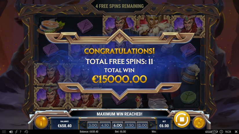 Tales of Asgard Freya’s Wedding slot screen 7