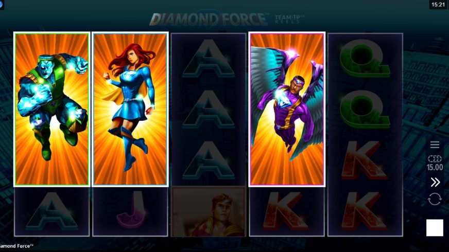 Diamond Force slot screen 2