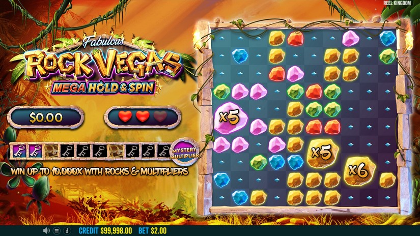 Rock Vegas slot screen 4