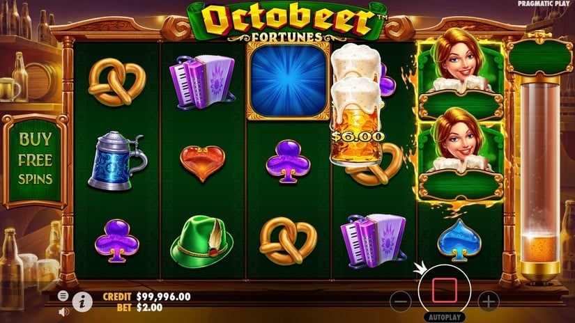 Octobeer Fortunes slot screen 2