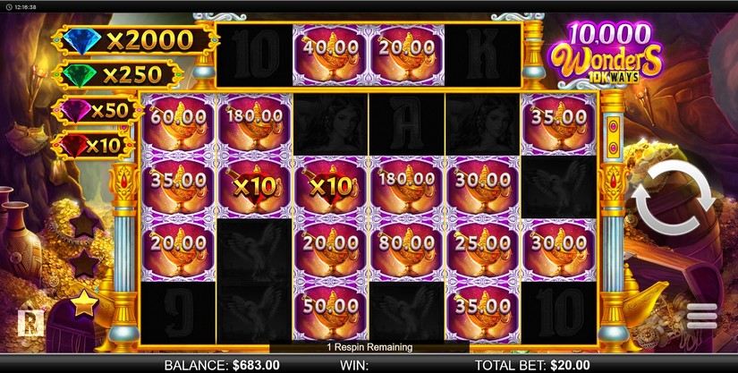 10000 Wonders 10k Ways slot screen 7
