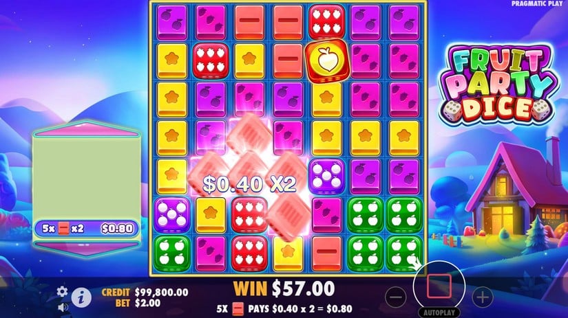 Fruit Party Dice slot screen 5