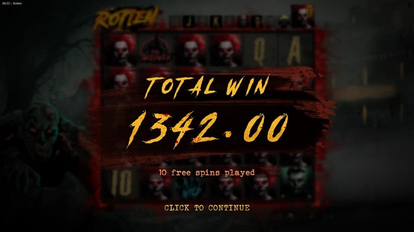 Rotten slot screen 9