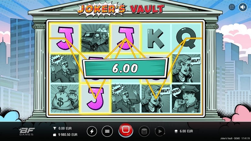 Joker’s Vault slot screen 2