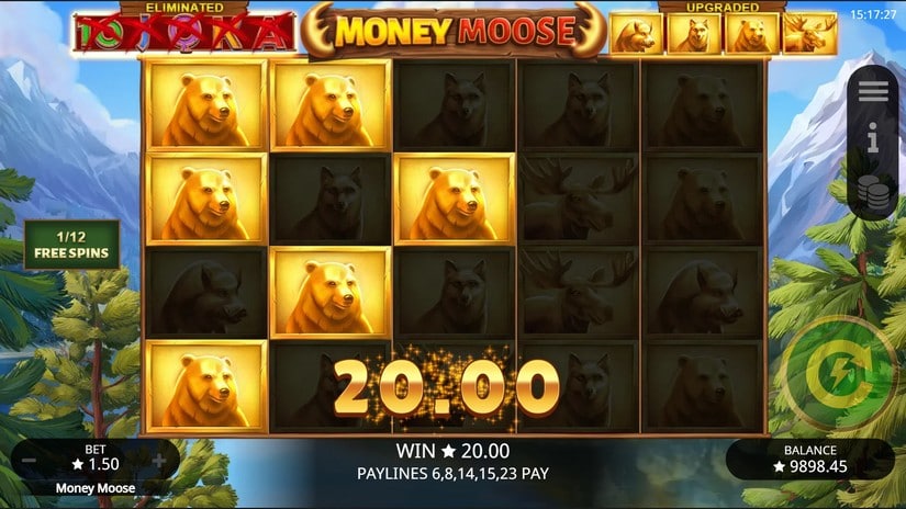 Money Moose slot screen 8