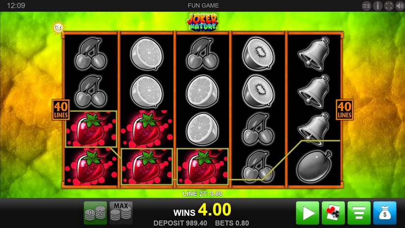 Joker Nature slot screen 2