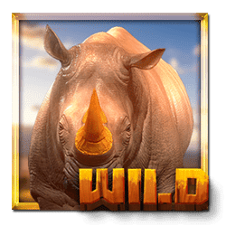 Wild Symbol of Rhino King Slot