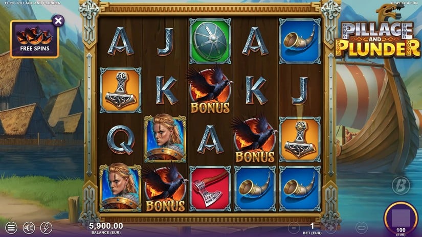 Pillage & Plunder slot screen 2