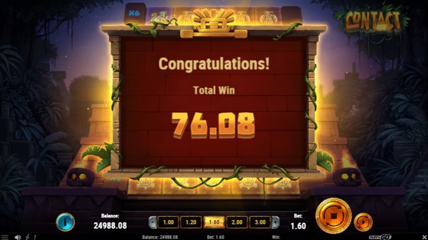 Contact slot screen 7