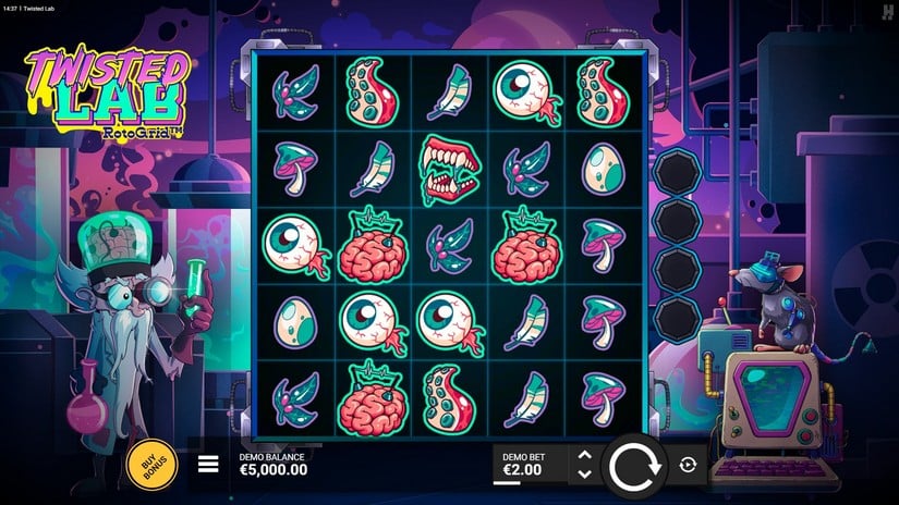 Twisted Lab RotoGrid slot screen 1