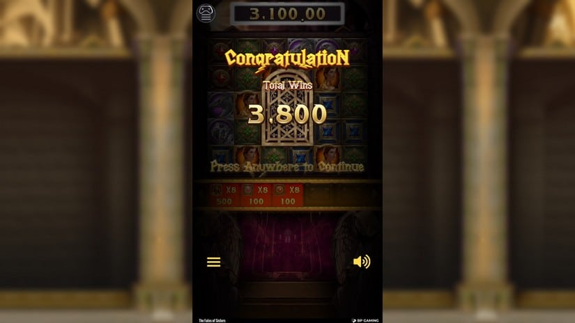 The Fates of Sisters slot screen 6