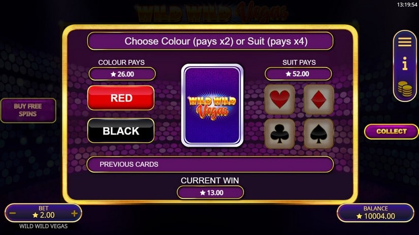 Wild Wild Vegas slot screen 3