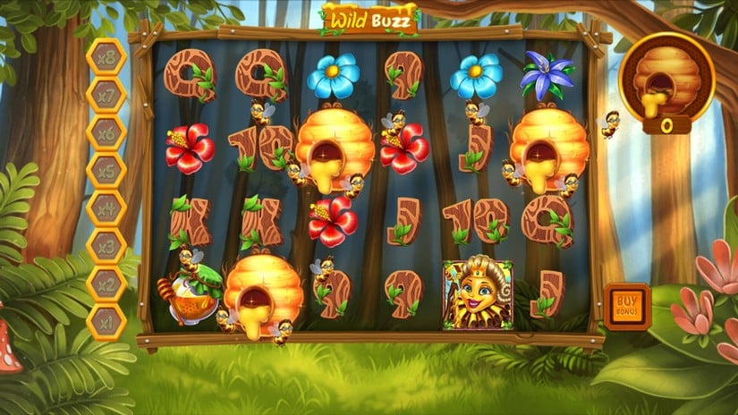 Wild Buzz slot screen 2