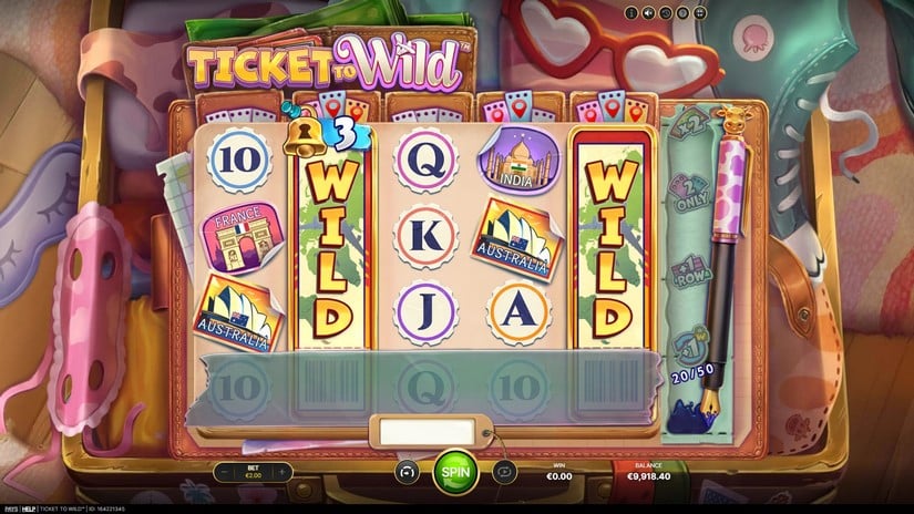 Ticket To Wild slot screen 5