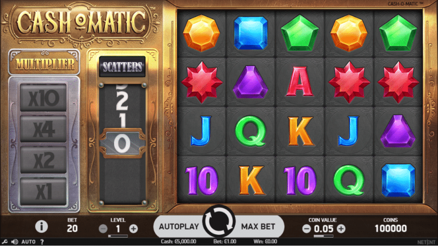 Cash-O-Matic slot screen 1