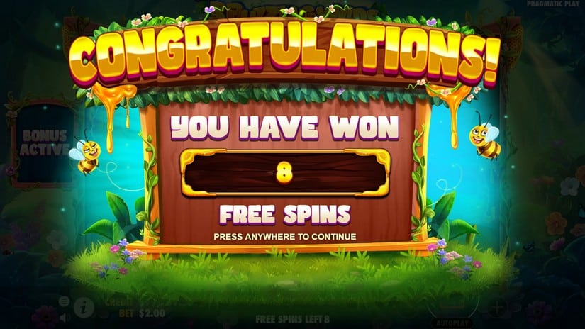 3 Buzzing Wilds slot screen 3