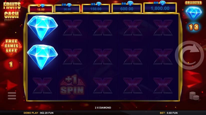 Fruits Cash slot screen 5