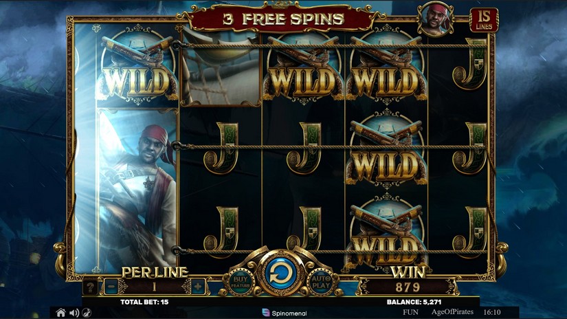 Age of Pirates 15 Lines slot screen 7