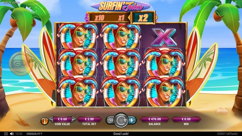 Surfin’ Joker slot screen 2