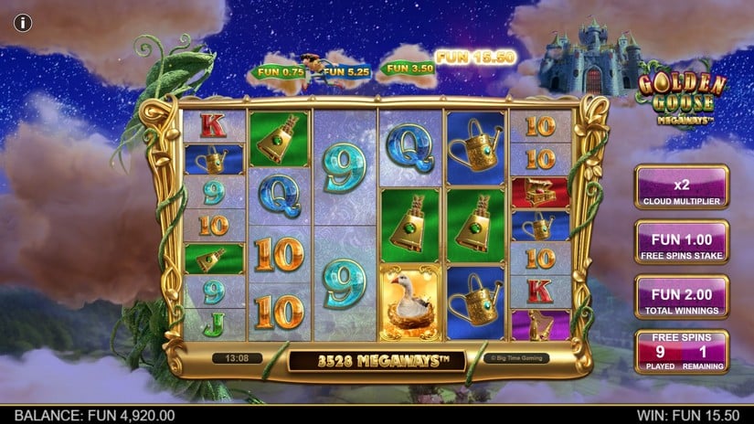 Golden Goose Megaways slot screen 4