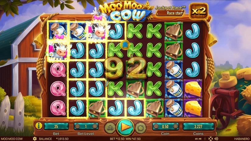 Moo Moo Cow slot screen 4