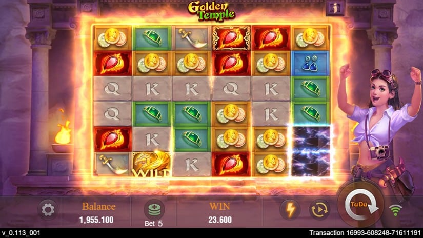 Golden Temple (Tada Gaming) slot screen 5