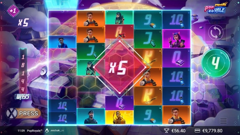 POP Royale slot screen 5