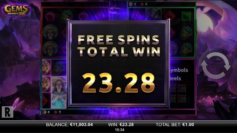 Gems Infinity Reels slot screen 7