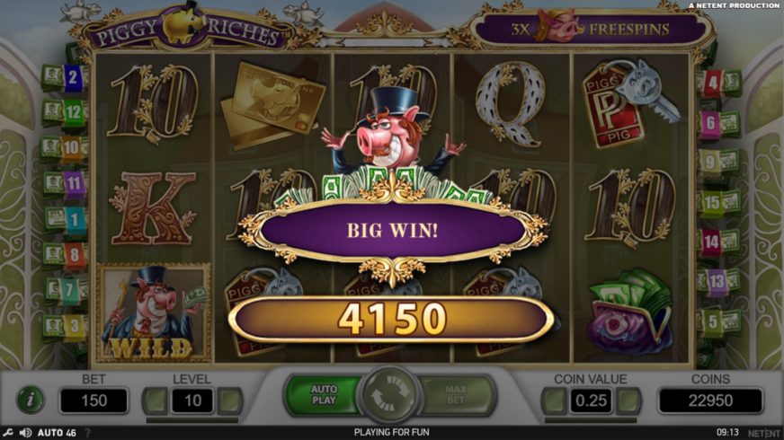 Piggy Riches slot screen 2