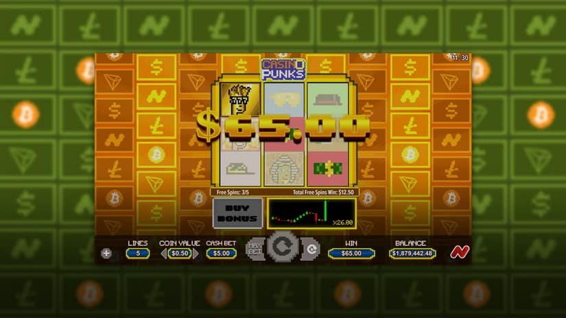 Casino Punks slot screen 6