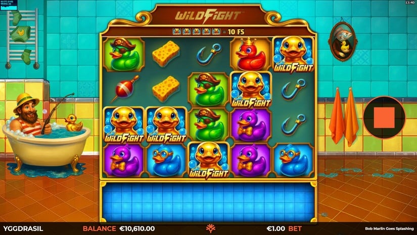 Bob Marlin Goes Splashing slot screen 2