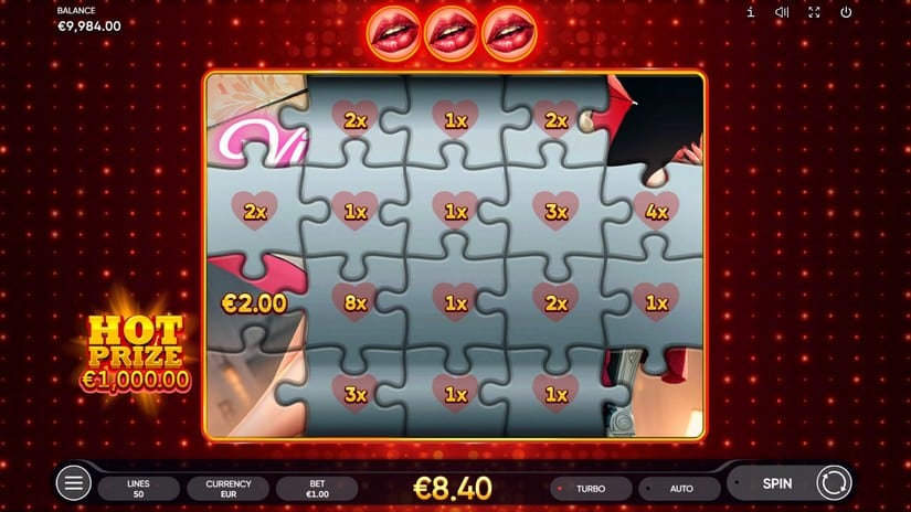 Hot Puzzle slot screen 7