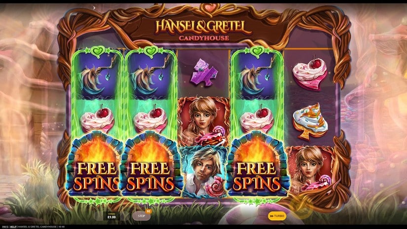 Hansel and Gretel Candyhouse slot screen 3