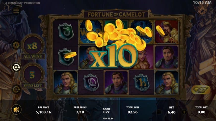 Fortune Of Camelot slot screen 7