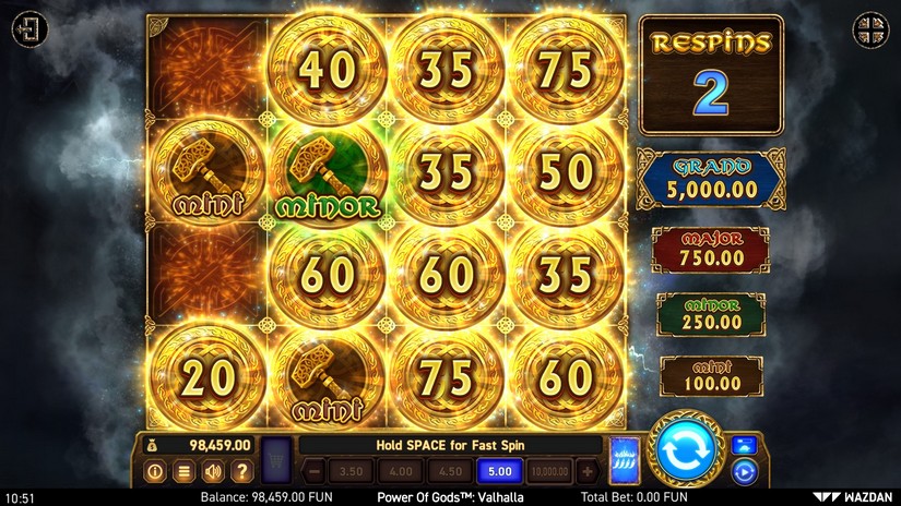 Power of Gods™: Valhalla slot screen 5