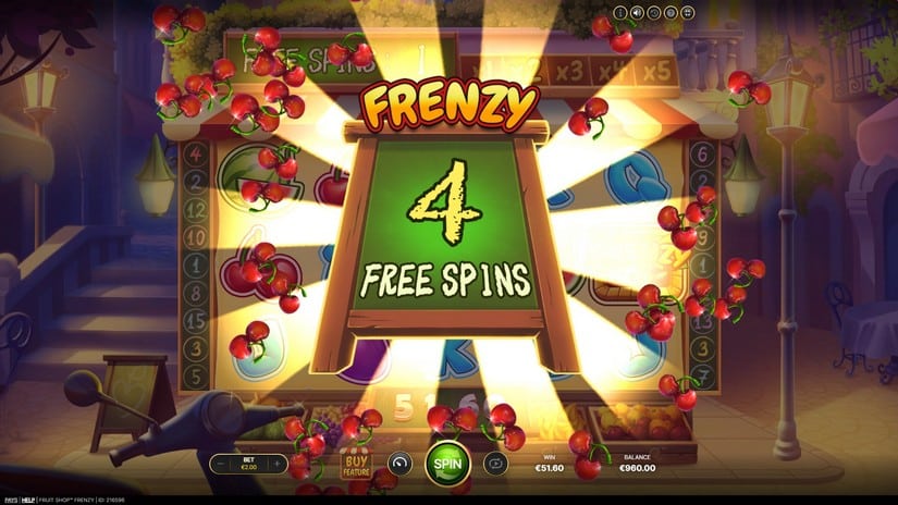 Fruit Shop Frenzy slot screen 4